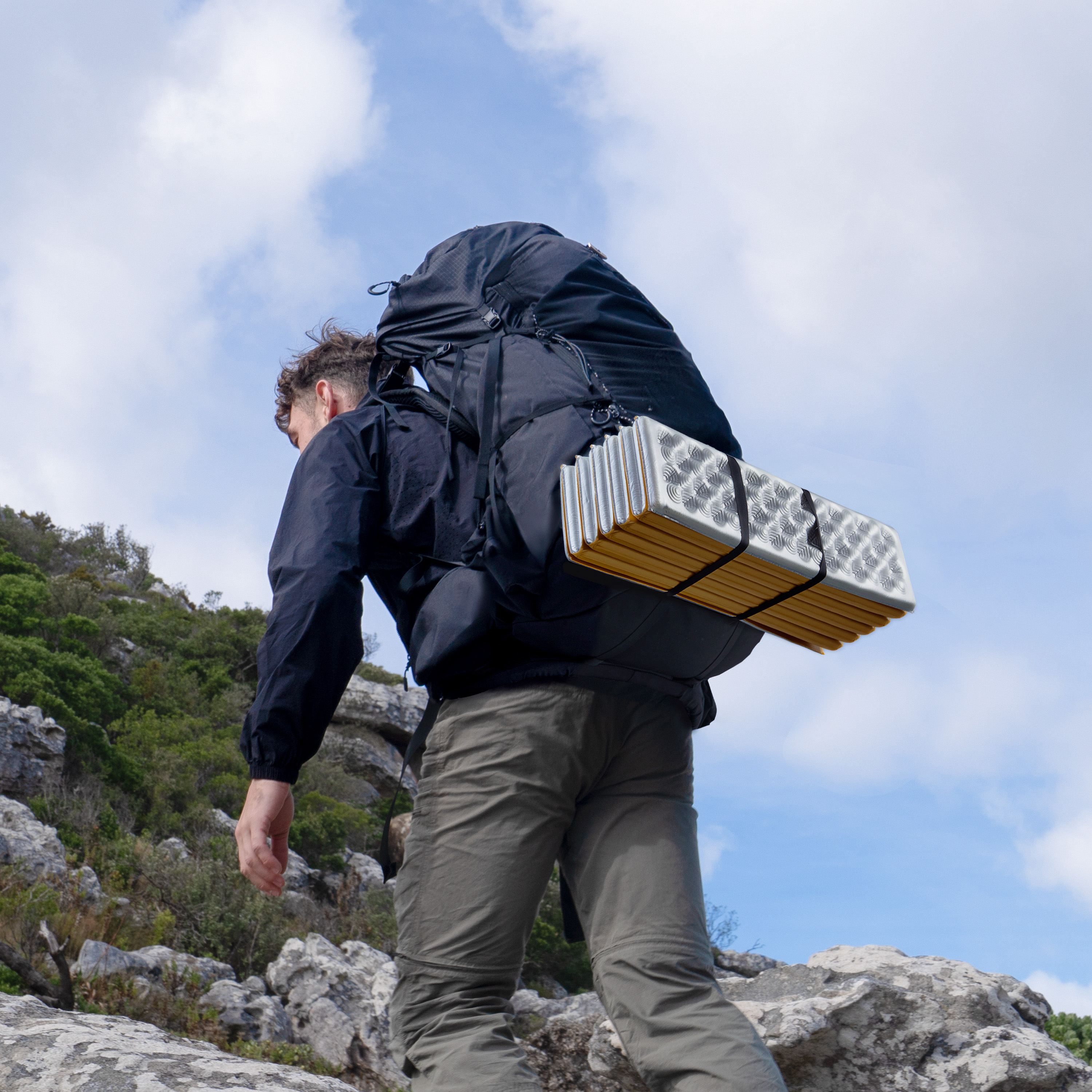 Naturehike zesílená pěnová karimatka Nestbee - 480g - žlutá